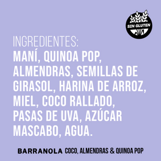 🍫 BARRANOLA Kuati Sin tacc 