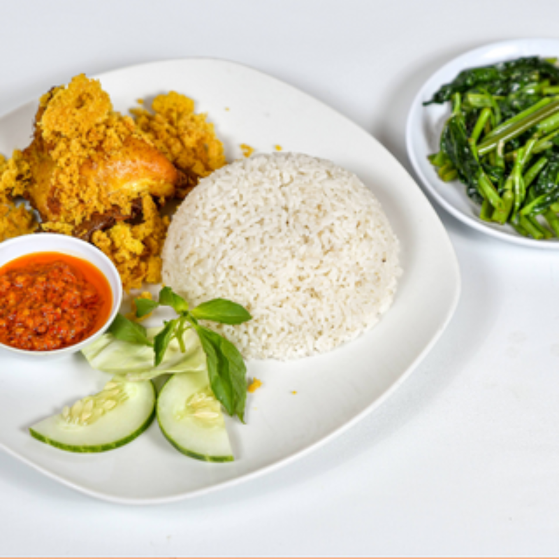 NASI PAKET AYAM PEDAGING 