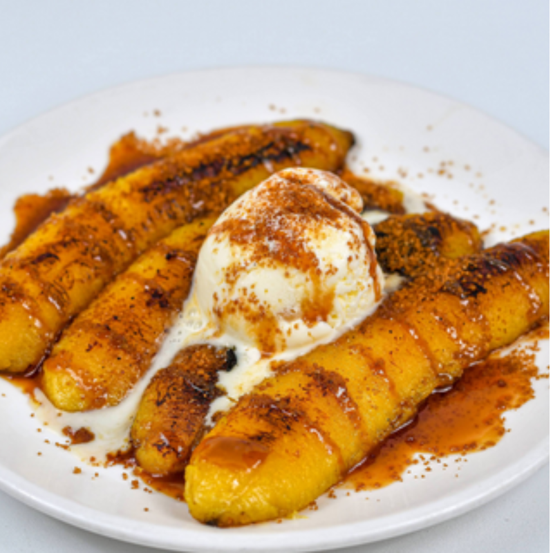 Pisang Bakar Karamel