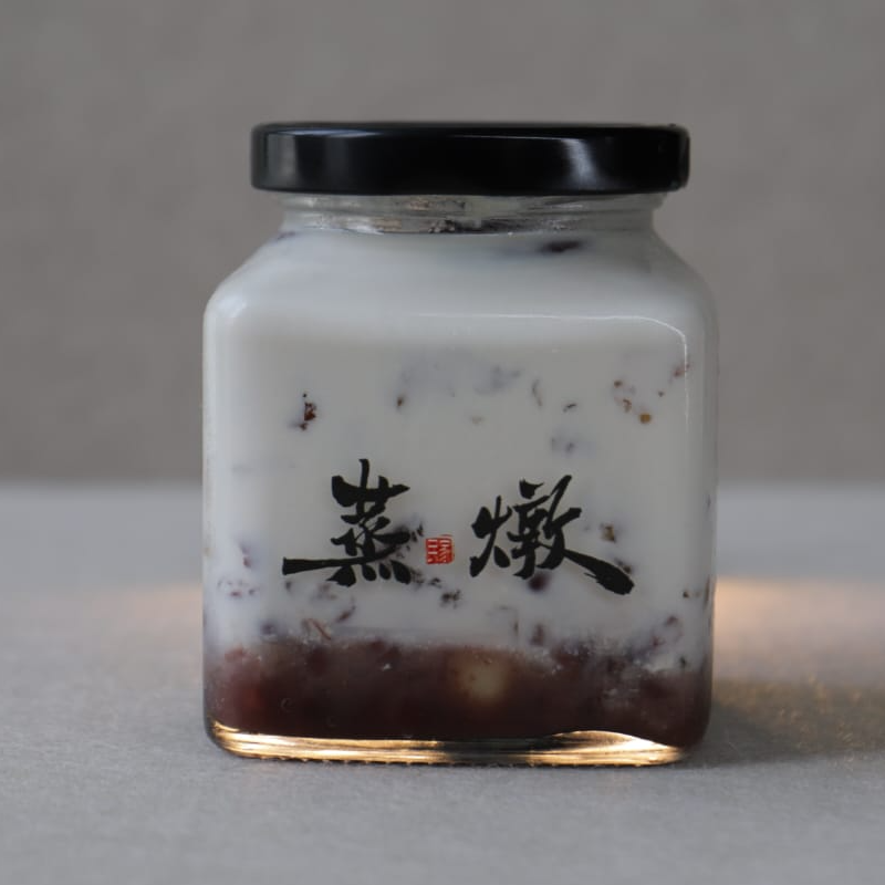 C1. 北海道牛乳燉紅豆桃膠 (大)380ml Main Image