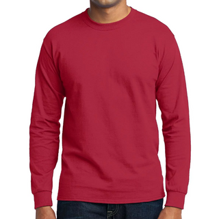 UNISEX- Cotton/Poly Long Sleeve T-Shirt