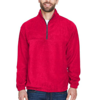 1/4 Zip Fleece Jacket with Pockets