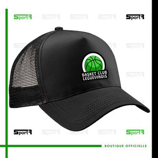 Casquette trucker - noir