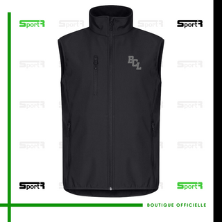 Softshell vest sans manches - Noir
