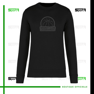 Sweat col rond - noir