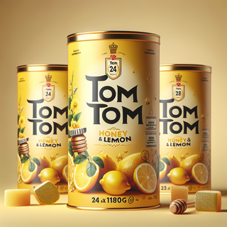 TOM TOM - HONEY & LEMON 24 X 180g