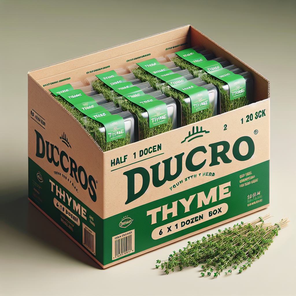DUCROS THYME 6 X 1 DOZEN HALF BOX