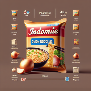 INDOMIE ONION NOODLES 40 X 70 g
