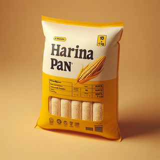 HARINA PAN (YELLOW BAG) WHITE MAIZE 10 X 1 kg