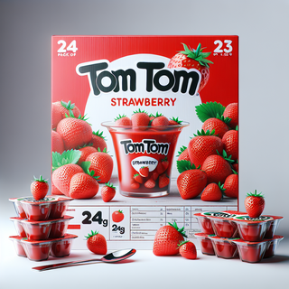 TOM TOM - STRAWBERRY 24 X 231g