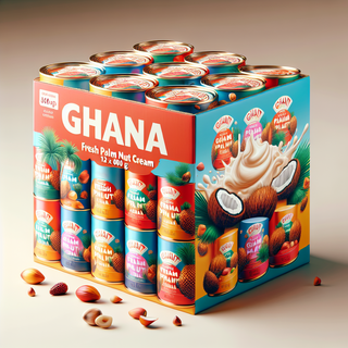 GHANA FRESH PALM NUT CREAM 12 X 800 g