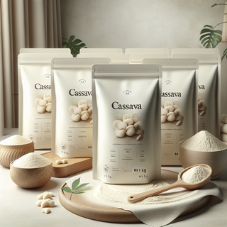  CASSAVA FLOUR 8 X 0.91 kg 