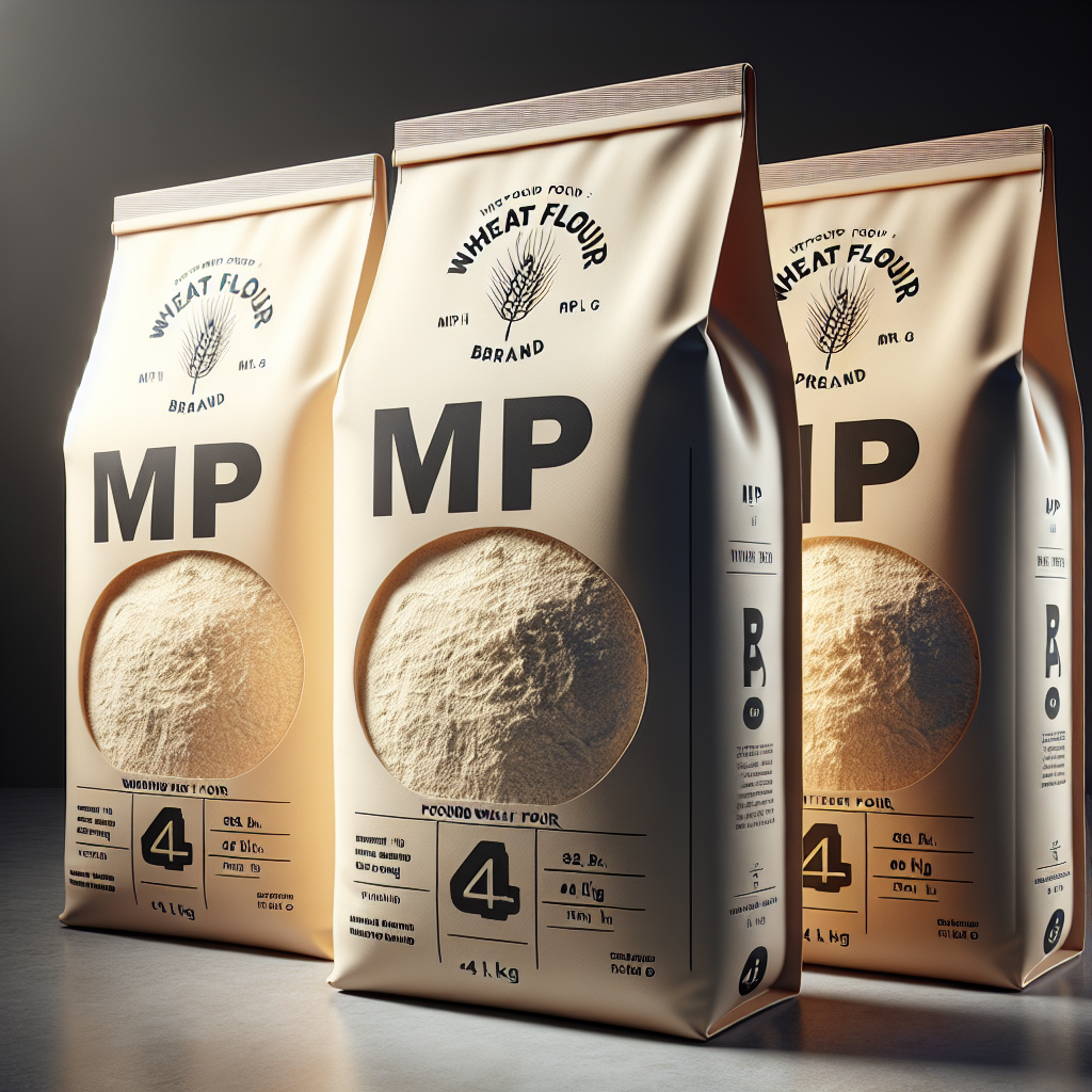 WHEAT FLOUR - MP - 3 X 4 kg
