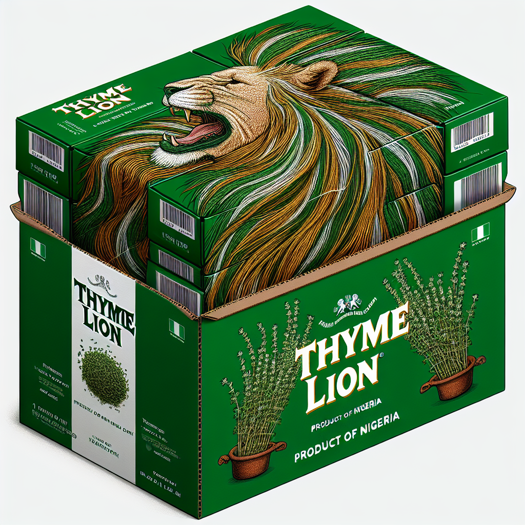THYME LION (NIG) 12 x 1 DOZEN FULL BOX