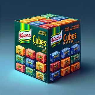 KNORR CUBES 17 X 40 X 8 g