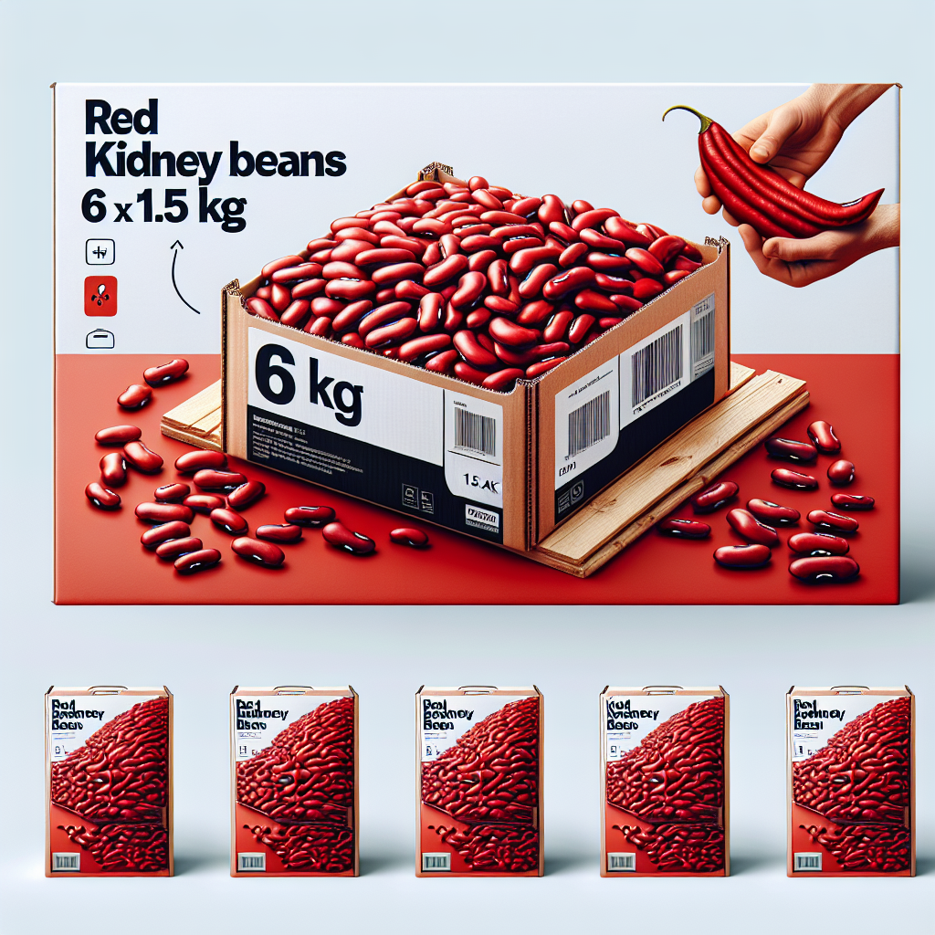 RED KIDNEY BEANS 6 X 1.5 kg