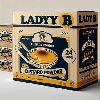 LADY B CUSTARD POWDER 24 X 500g