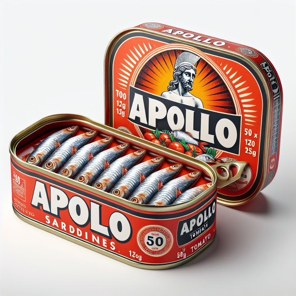  APOLLO SARDINES - TOMATO 50 X 125g 