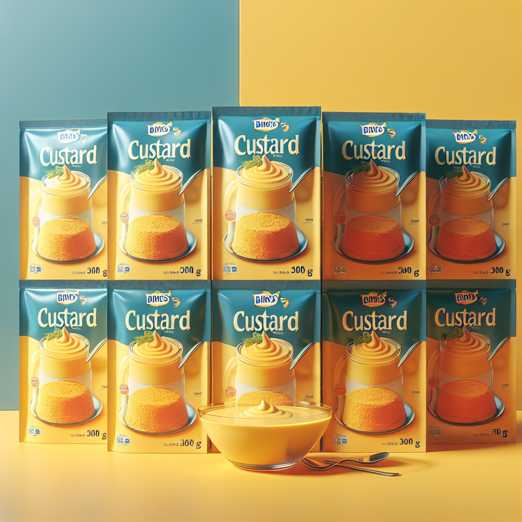  BIRD'S CUSTARD POWDER 12 X 300 g 