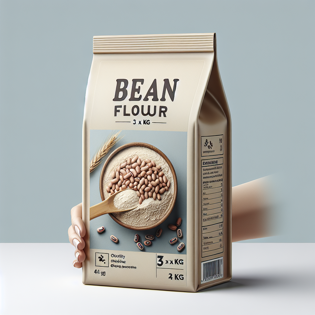  BEAN FLOUR 3 X 4 kg 