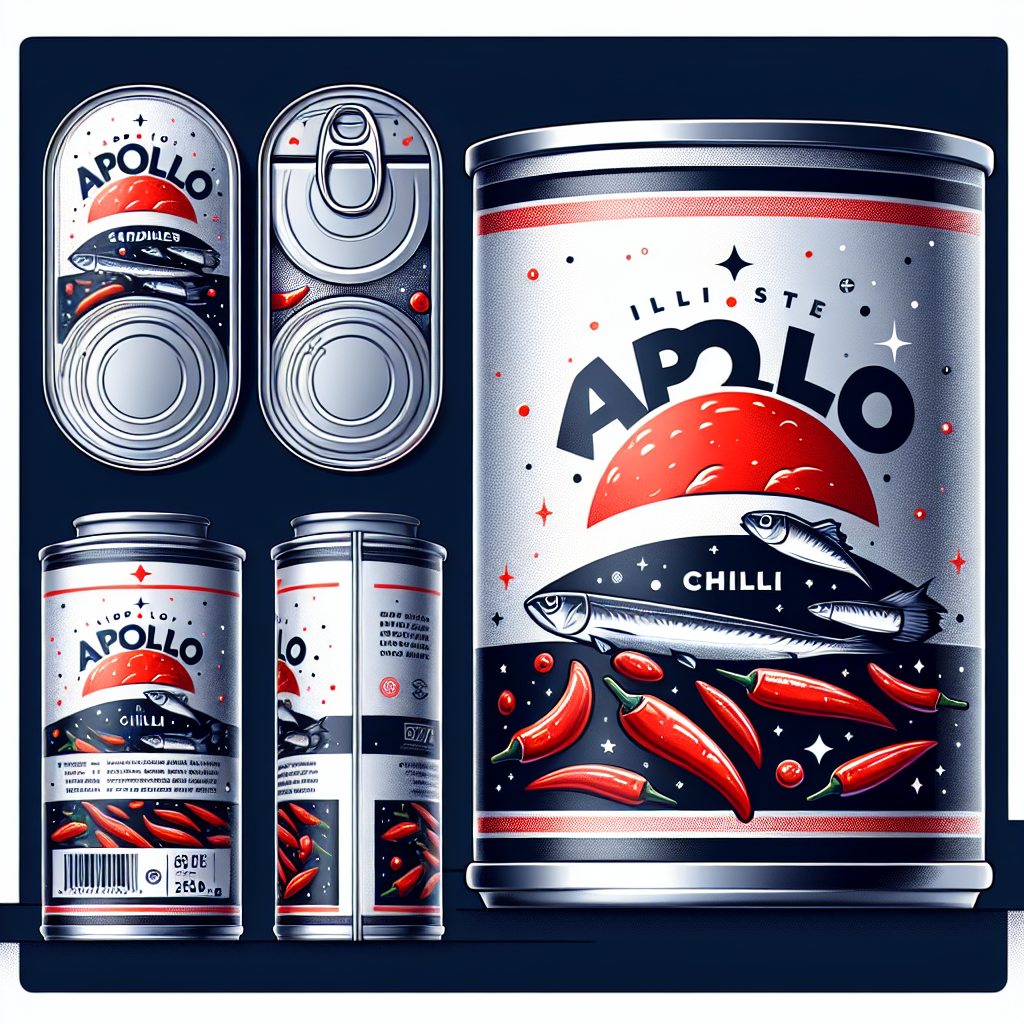  APOLLO SARDINES - CHILLI 50 X 125g 