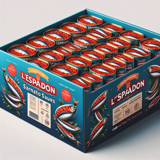 L'ESPADON SARDINES (TOMATO) 100 PER BOX