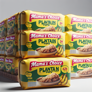 MAMA'S CHOICE PLANTAIN FUFU 24 X 624g
