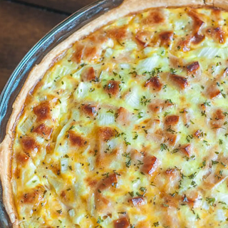 Ham and Cheese Quiche