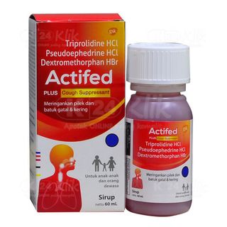 ACTIFED PLUS COUGH SUPPRESANT