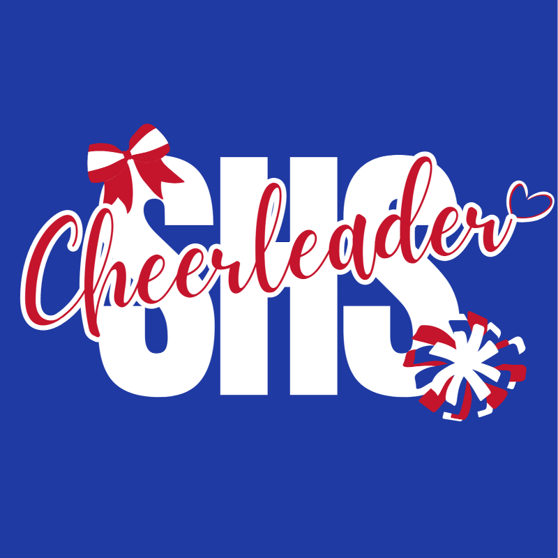Blue SHS Cheerleader Shirt