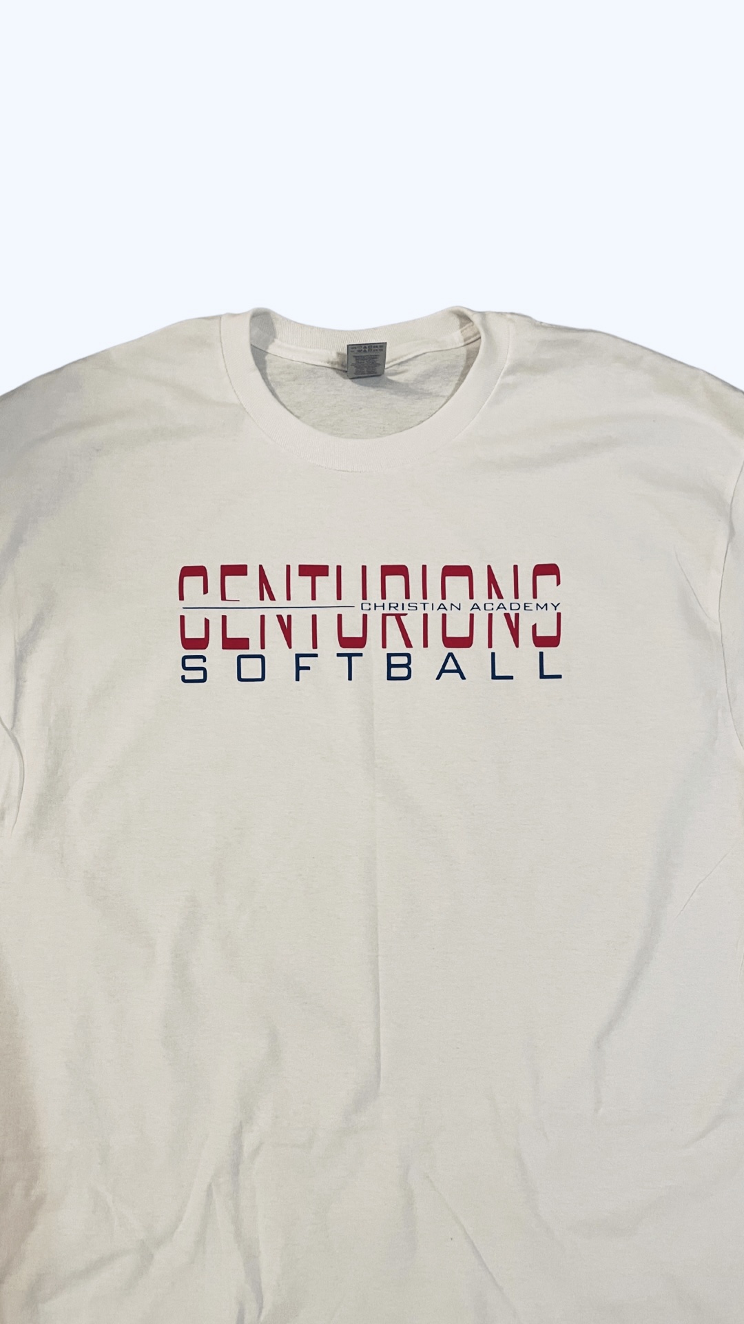 1. Centurions with Christian Academy in the middle Softball Main Image