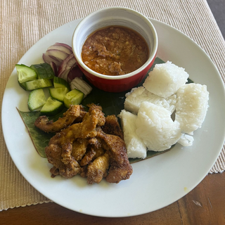 Chicken Satay Goreng