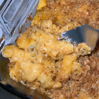 Parmesan Crusted Mac & Cheese