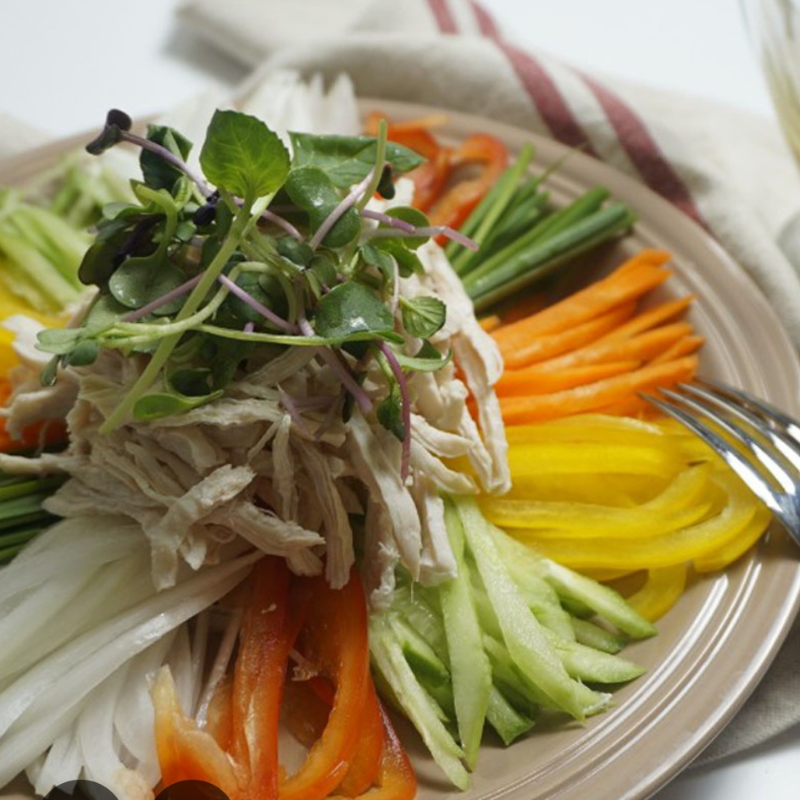 닭가슴살겨자냉채 <br>Cold Dakgaseumsal Nengchae-Meal kit