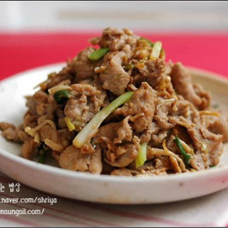 간장돼지불고기-조리전<br> Ganjang Daeaji Bulgogi-Meal kit