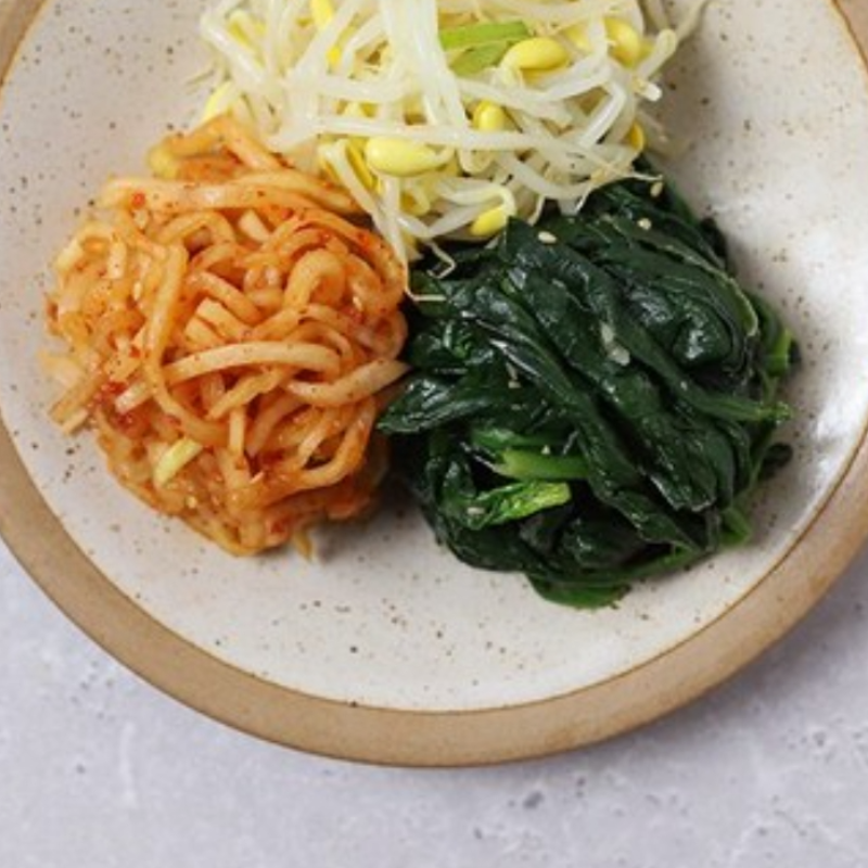 3색나물세트<br>3-Namul set 