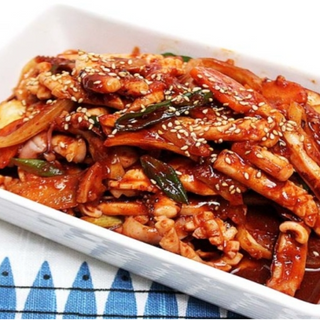오징어볶음 조리전 <br> Ojingeh Bokkeum-meal kit