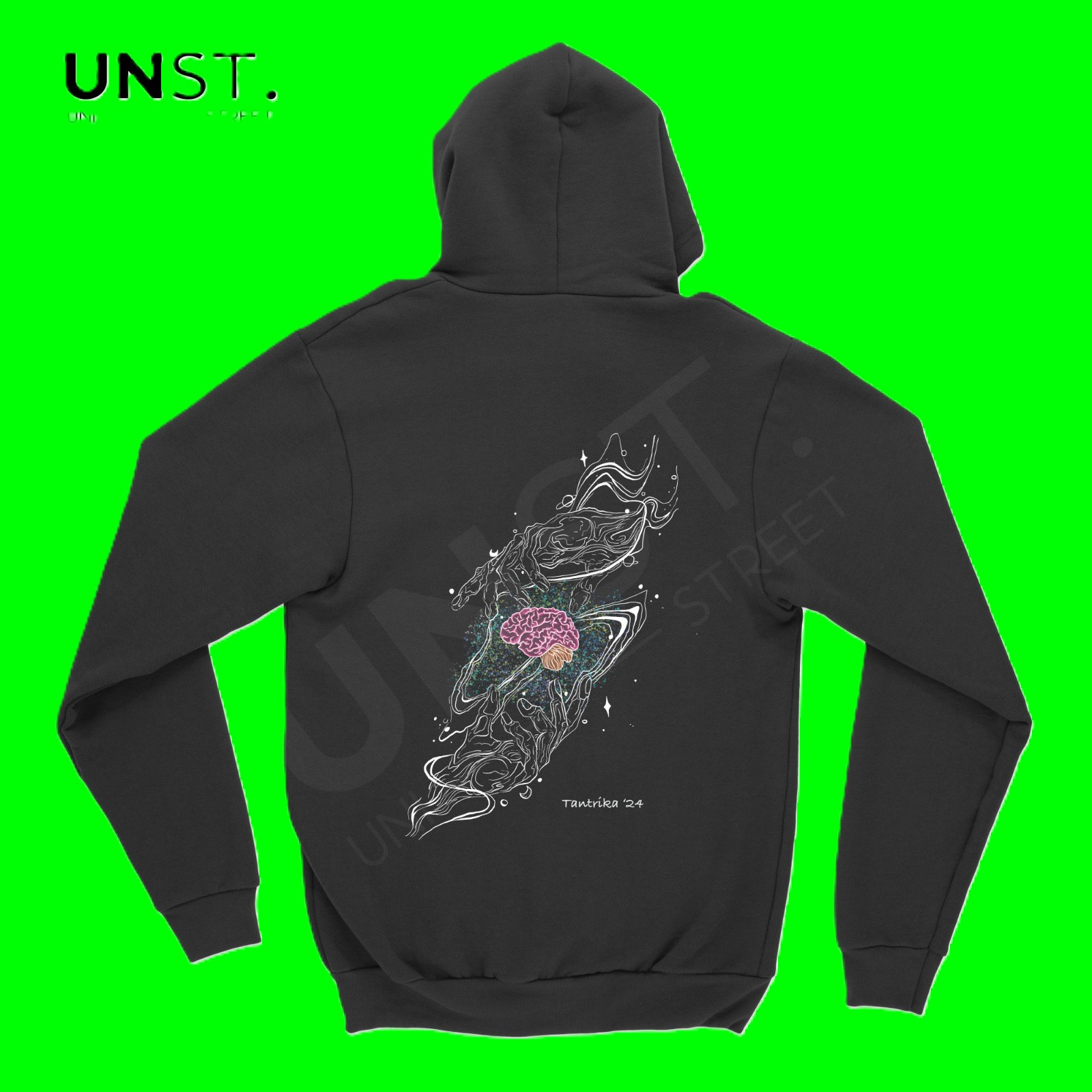 Glow in the dark hoodie Main Image