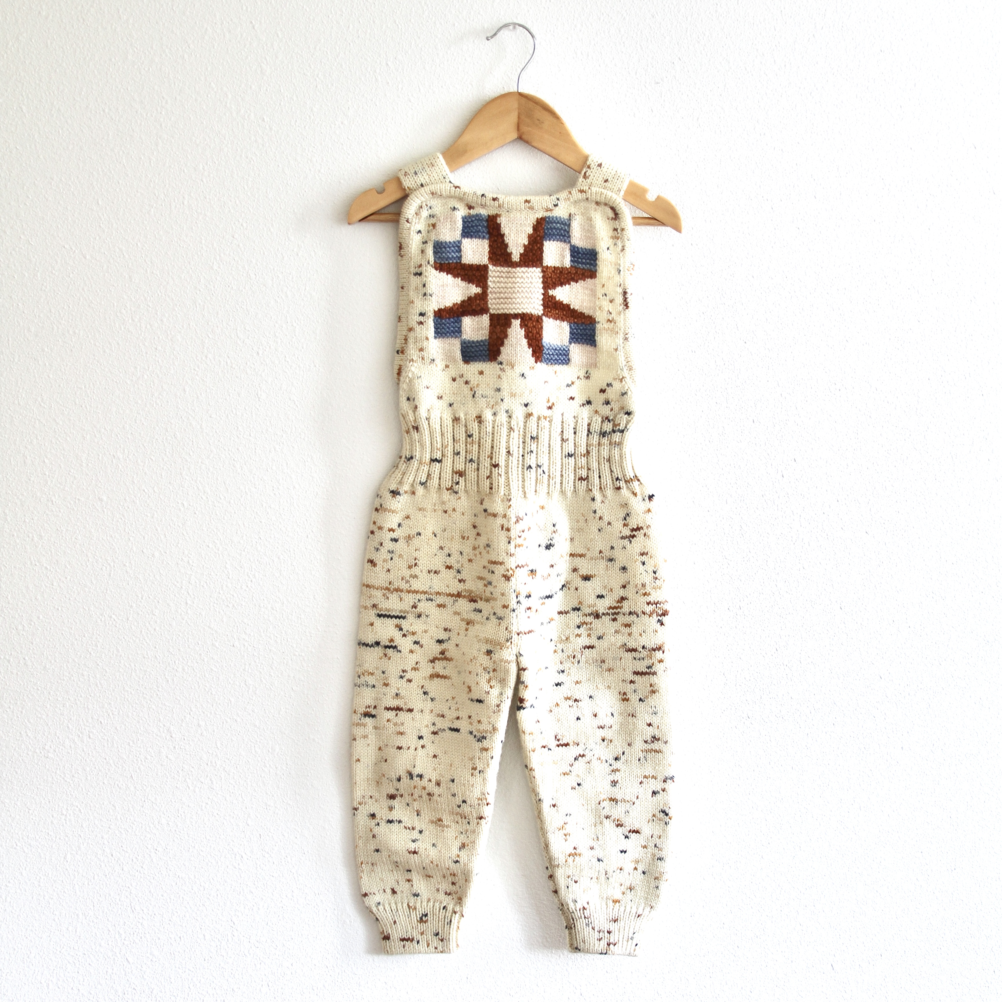 patchwork quilt romper. teacake Main Image