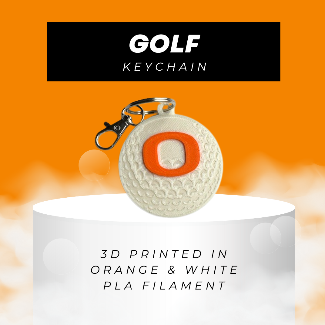Golf keychain Large Image