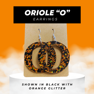 Oriole "O" Earrings