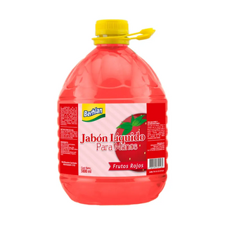 JABON PARA MANOS BERHLAN CON AROMA X 3.800 ML (NO AVENA)