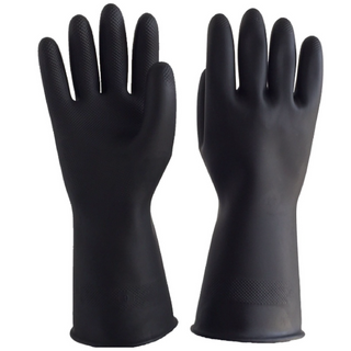 GUANTES INDUSTRIALES NEGRO TALLA 10 CAL 35