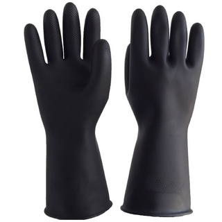 GUANTES INDUSTRIALES NEGRO TALLA 7