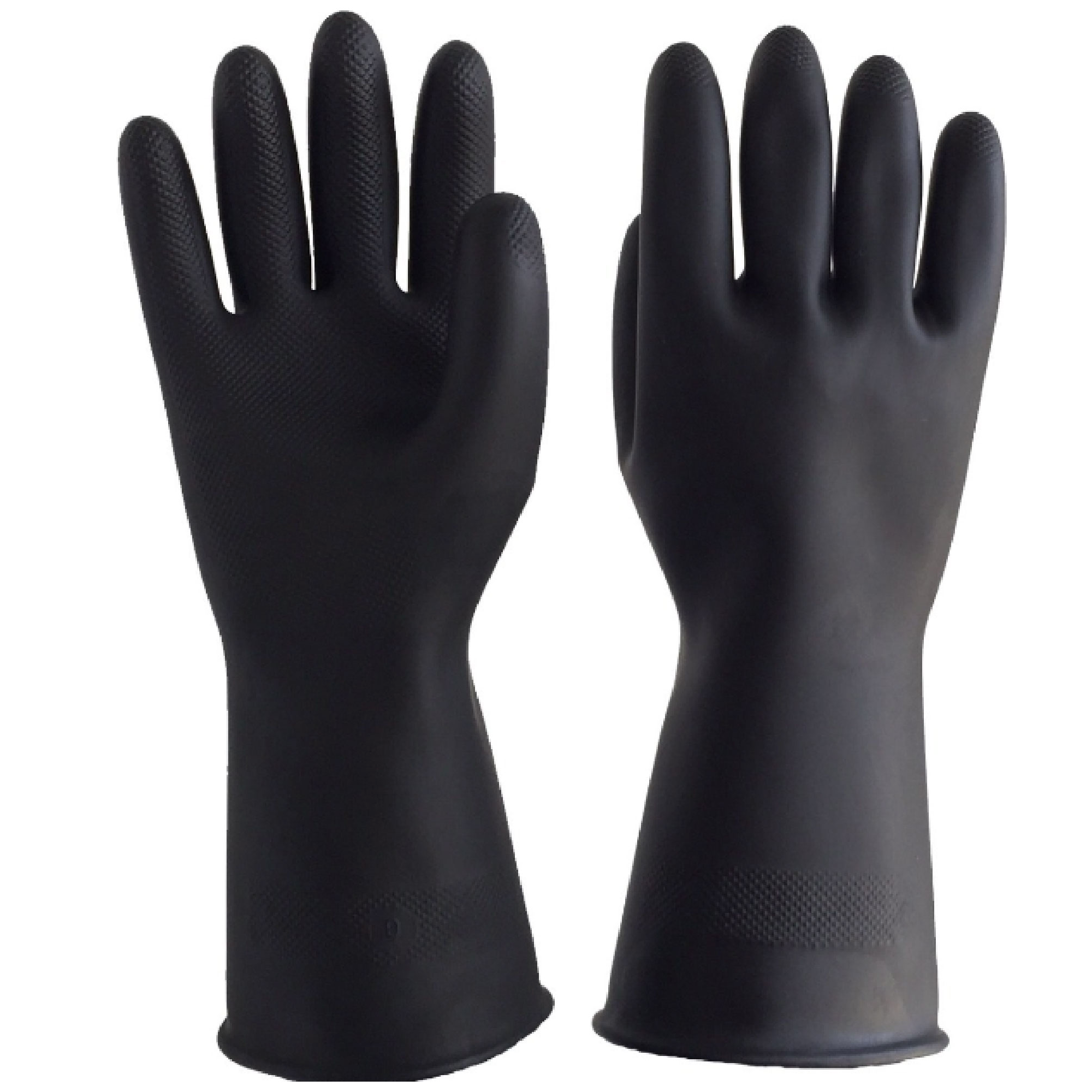 GUANTES INDUSTRIALES NEGRO TALLA 7 Main Image