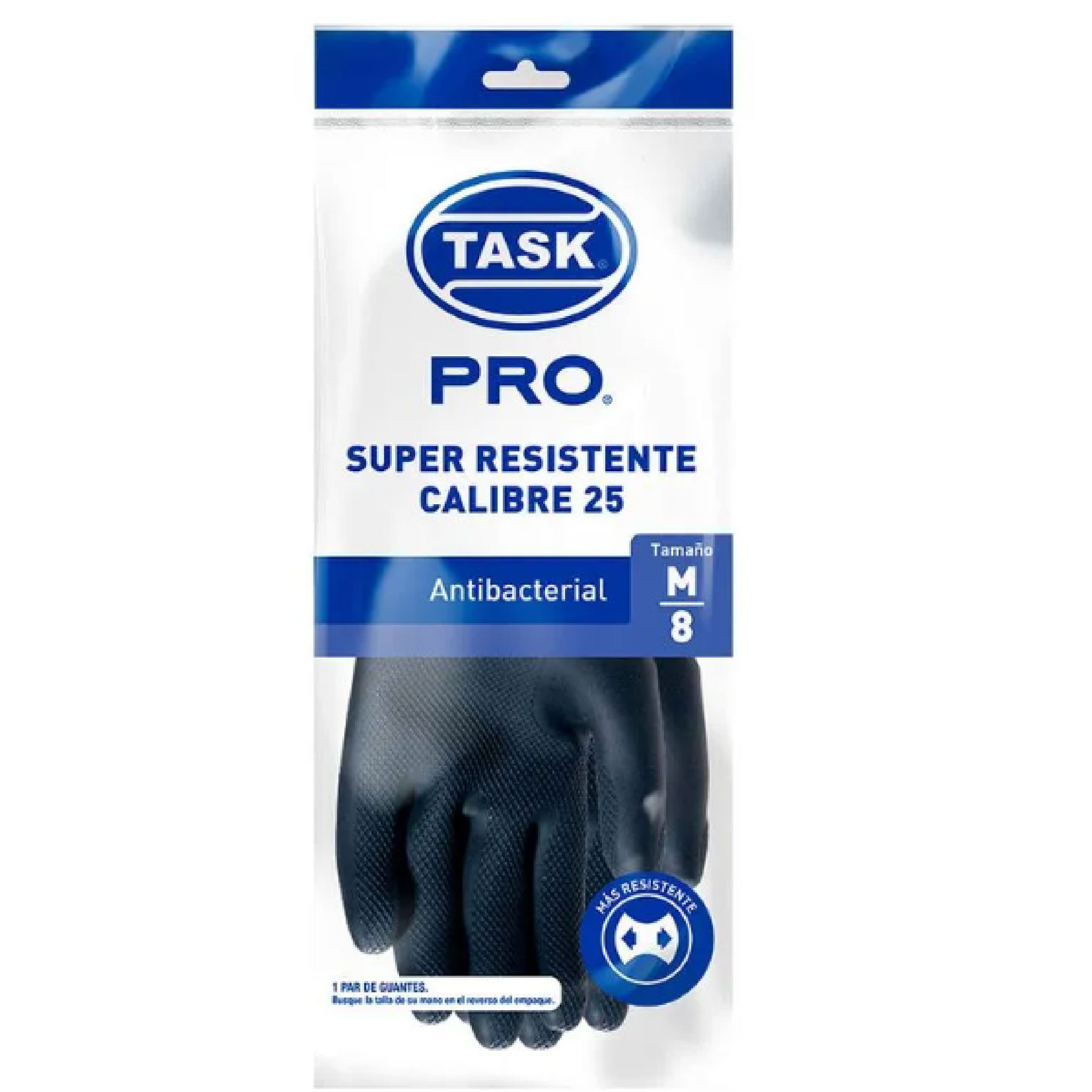 GUANTES INDUSTRIALES T8 (M) TASK CAL 25 (SKU: 200256) Main Image