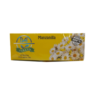 AROMATICA BAI MANZANILLA CAJA X 20 SOBRES