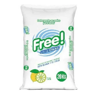 DETERGENTE ULTRA FREE X 20 KILOS 