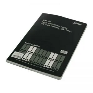 LIBRO FOLIADO ACTAS OFICIO 100H-200F NORMA