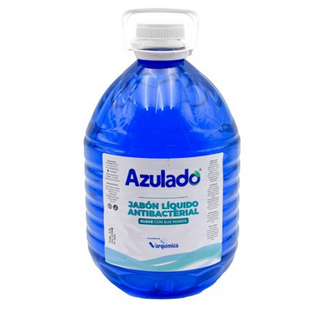 JABON ANTIBACTERIAL X 3.800. AZULADO CON OLOR